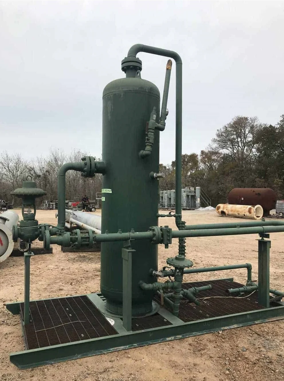 Hot Sale Skid-Mounted Liquid Gas Separator for Oilfield