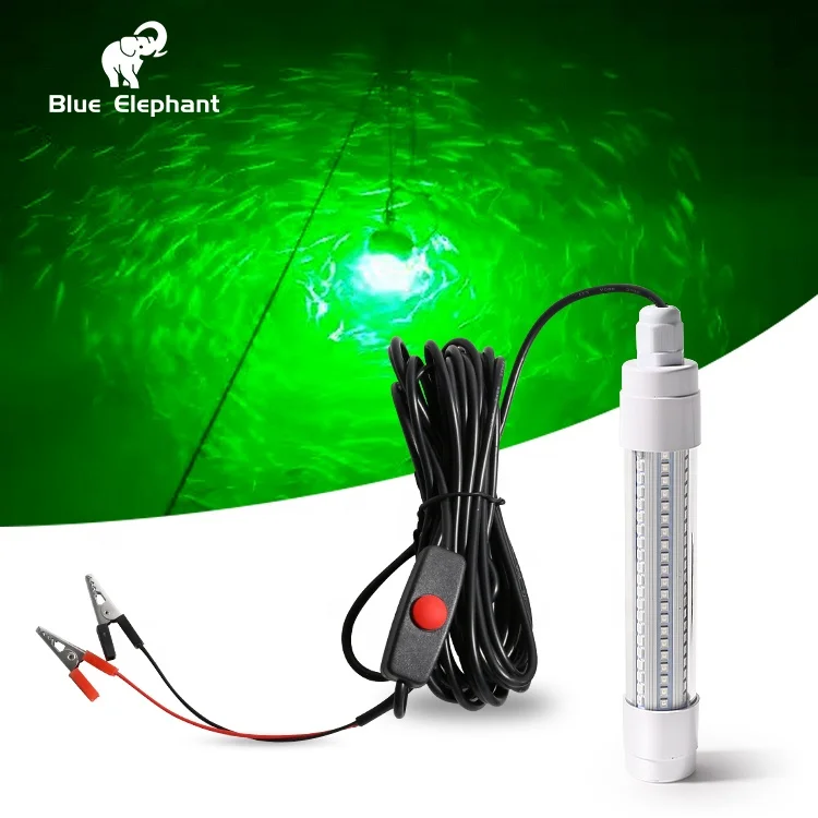 Fish Squid Light Attracting Signal Underwater Waterproof 12V Led Fishing Lighting Attracts Catcher Fish Finder Bulb Lamp Trapper