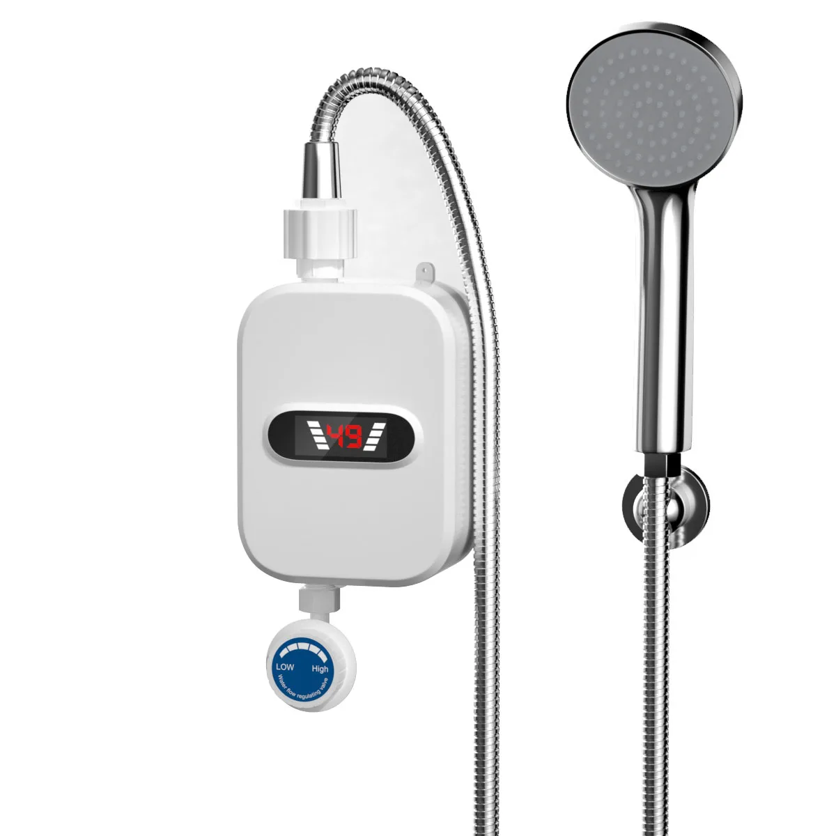 Trisum 2022 new style bathroom Commercial Hot Water Instant Electric Tankless  Hotel and Home Wholesale shower heater