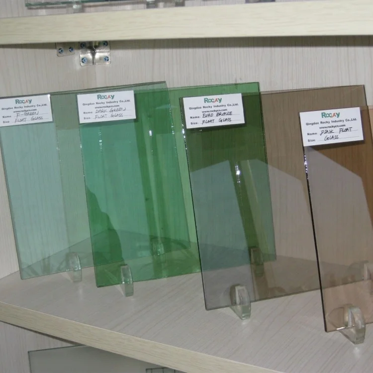 5mm 5.5mm  6mm   transparent clear grey bronze green  pink   tinted reflective float glass price
