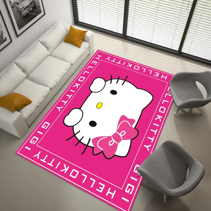Оптовая продажа милый розовый коврик с рисунком hello kitty