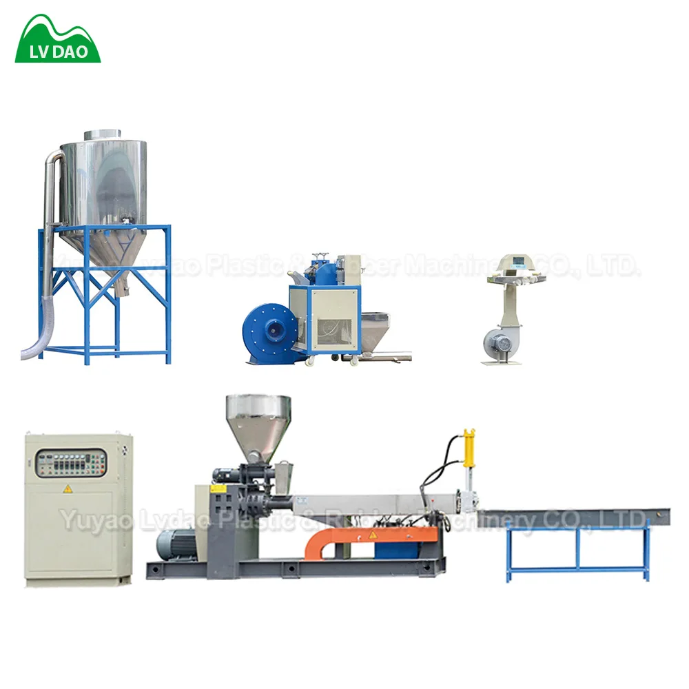 
Made in china POM PBT PET plastic recycling granules making line for sale 