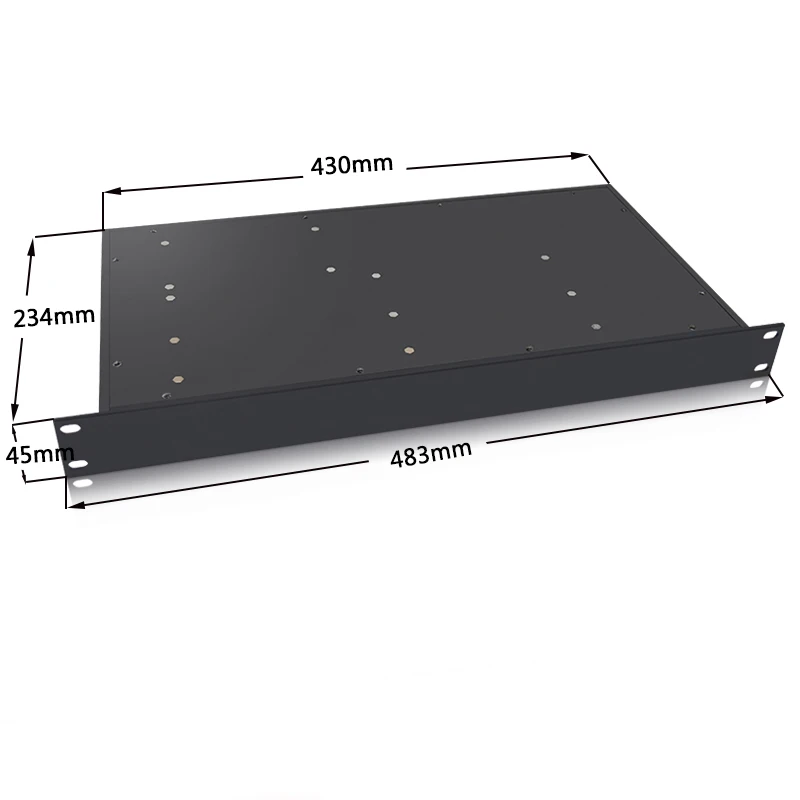 3.5u сервера Листового Металла Электронный алюминиевый корпус держателя шкафа 19 дюймов планшетный ПК чехол
