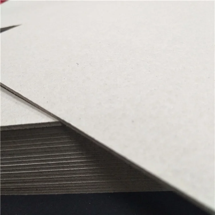 Supply Manufacturer of paper mills in china 1.5mm 2.0mm gray cardboard