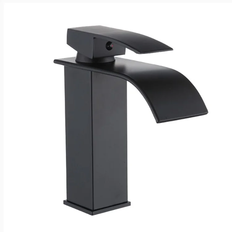 High popularity new durable luxury black and gold bathroom taps