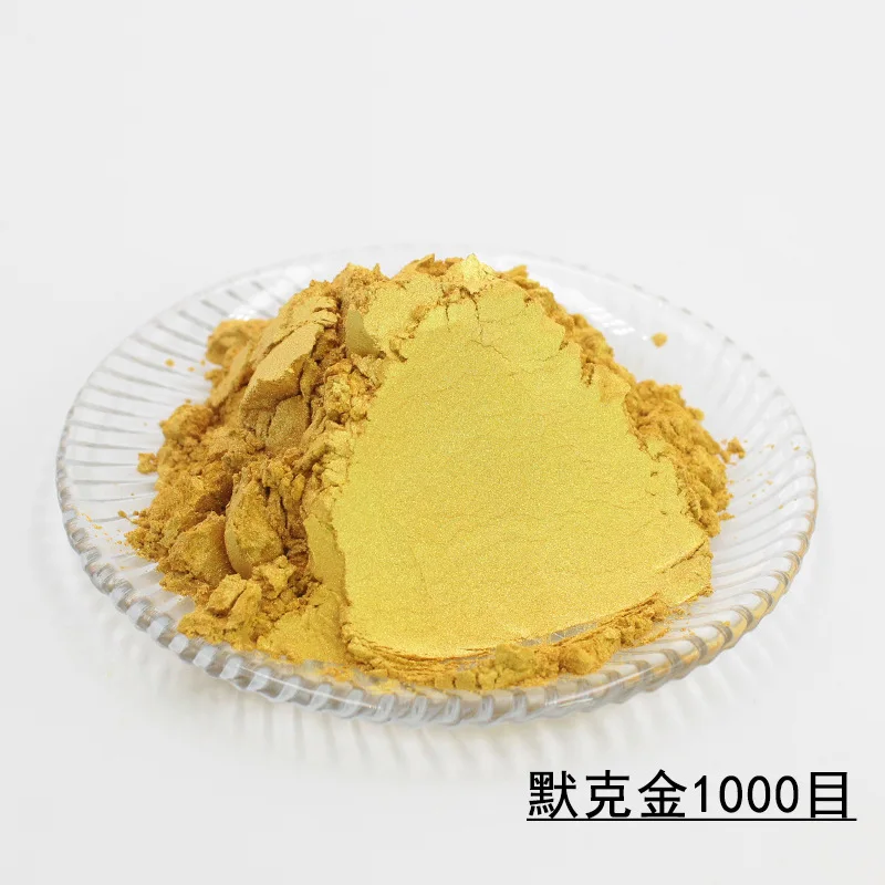 Gold pearl powder Buddha statue handicraft sculpture special super flash high brightness Taiwan gold foil powder