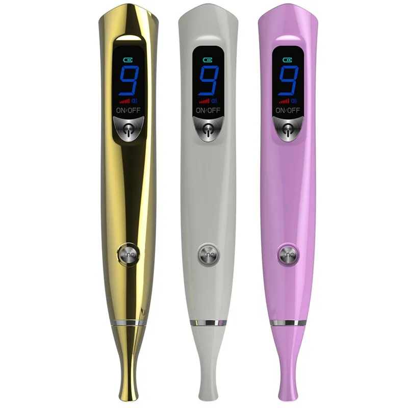 9-Gears Portable Mole Removal Machine Freckle Dark Spot Tattoo Remove Plasma Pen