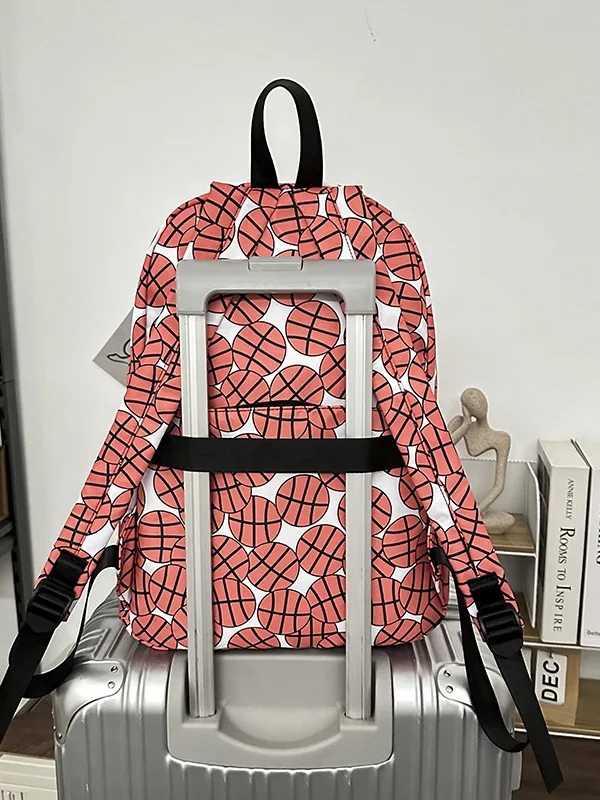 Sports Gym Bag Team Soccer Football Backpack Game Day Pattern Kids Backpack Sports Baseball Printed Boys Backpack