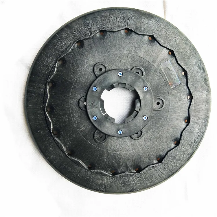 Hawk floor cleaning equipment sweeper brush - 17' Tufted Pad Driver with Riser and NP9200 clutch plate