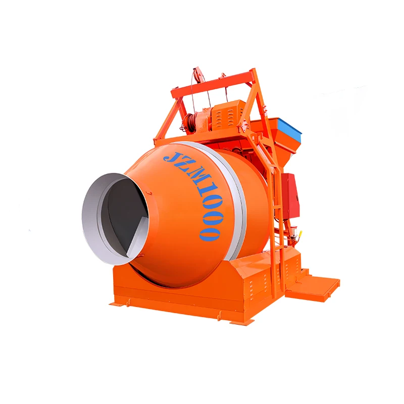 Steel Drums Towable Concrete Mixer Machine Cement Concrete Mixing Portable Planetary Concrete Mixer Spare Parts