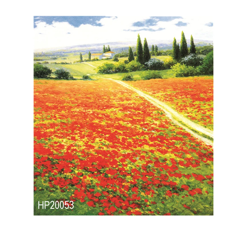 Wall Art Canvas Nature Scenery Tuscany Landscape Oil Painting Home Decor  Artworks