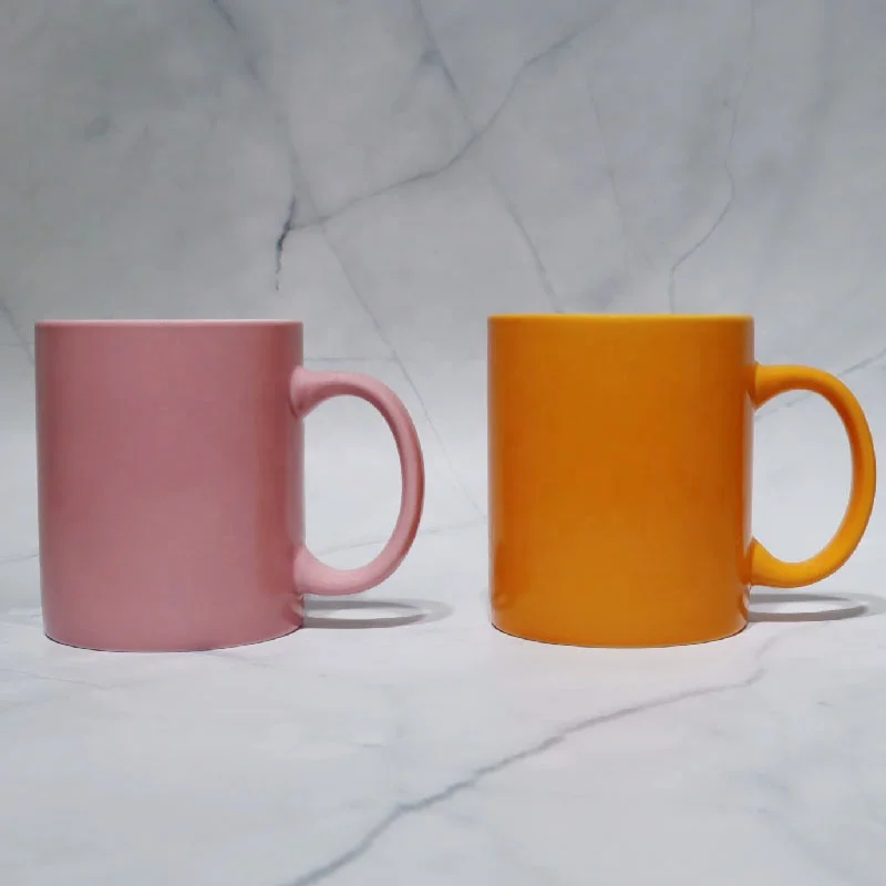 
12oz Promotional Custom Color Glaze Eco Friendly Reusable Ceramic Tea Cup Cheap Wholesale Personalized Porcelain Coffee Mug 