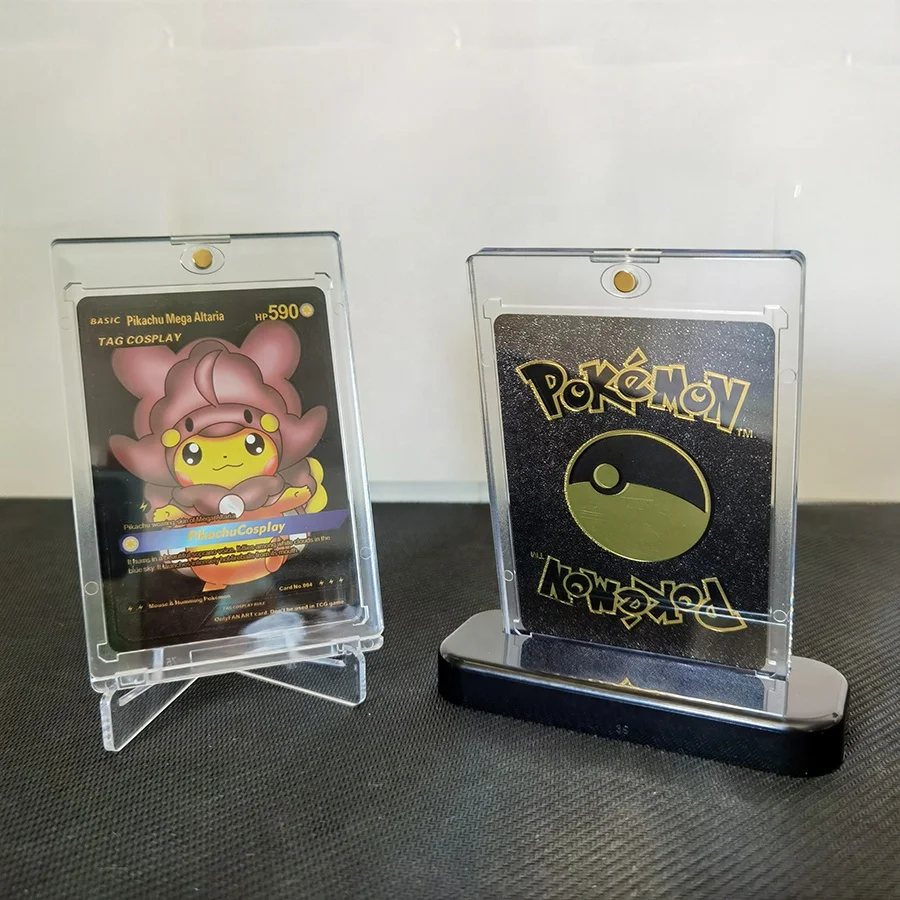 Pokemon Celebrations Ultra Premium Collection Acrylic box Display case With Magnet Lid screw assembly closure UPC Protector case