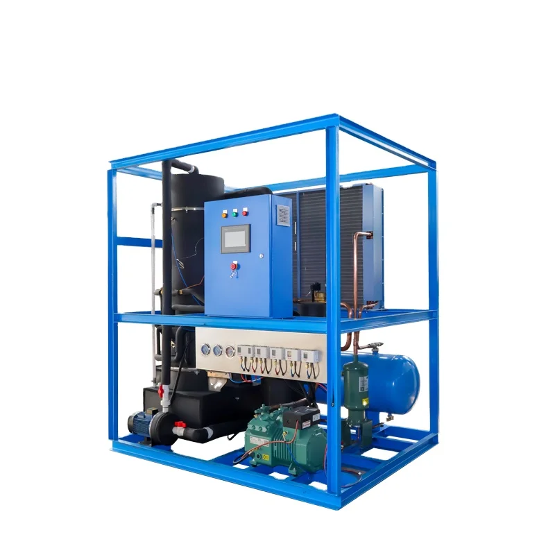 Wholesale Customization 1 ton/day ICEMA industrial tube ice machine system for preservation drink