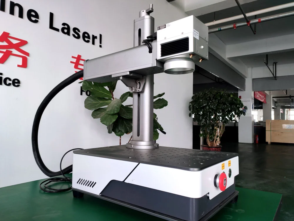 RAYCUS JPT MAX mini 20w 30w 50W mopa fiber laser marking machine for mental jewelry stainless carbon steel