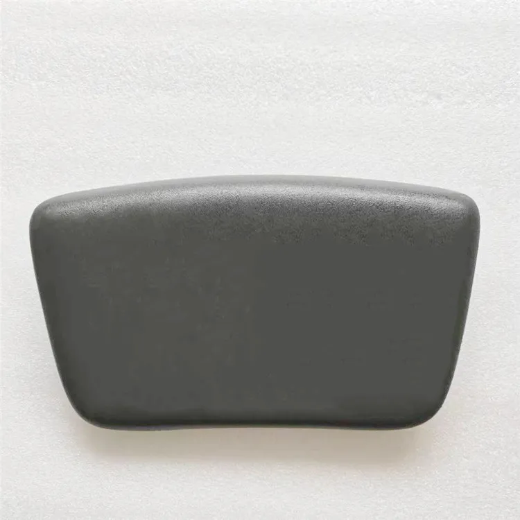 PU foam bath pillow bathroom safety headrest with suction cup bath pillow