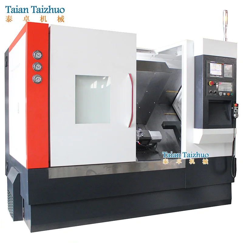 TCK40 China Slant Bed CNC Lathe With C Axis