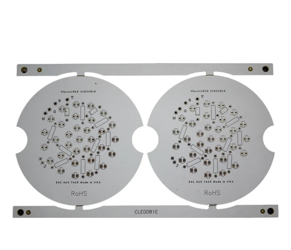 Алюминиевая Базовая печатная плата толщиной 1,6 мм, металлический сердечник