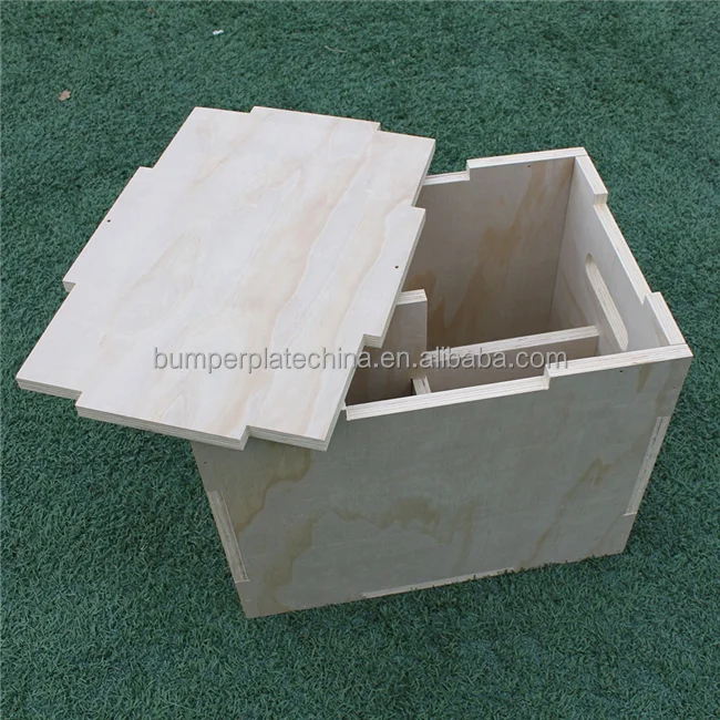 20 x 24 x 30 Inch Wooden Plyo Box for fitness