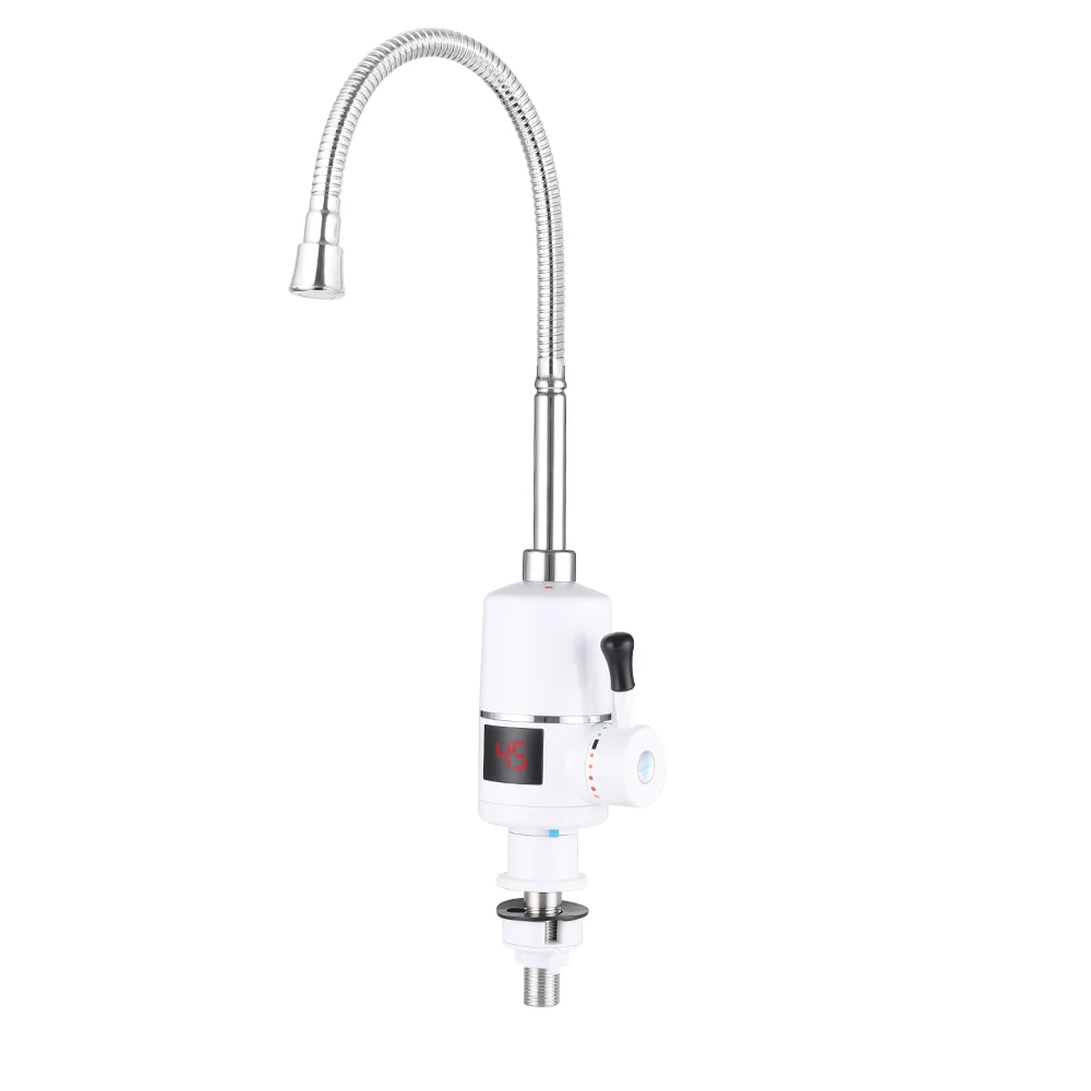 New arrival electric instant water heater faucet 360 degree flexible hose instant water heater faucet for kitchen