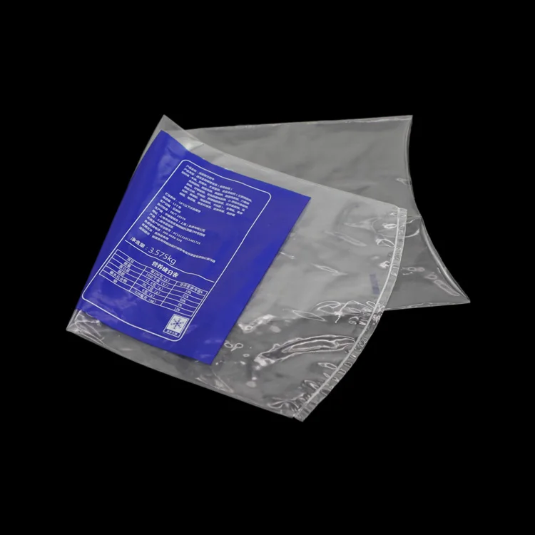 Tipack preformed shrink bags white food grade  shrink bagging for chickens PVDC