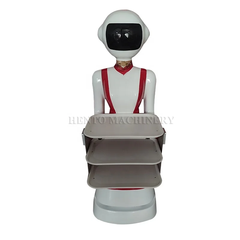 High Performance Restaurant Automatic Robot Waiter Service / Robot Food Delivery For Sale