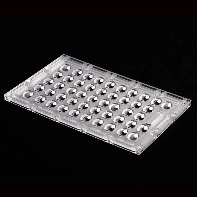 230x150mm 42in1 40 Degree Flood Lighting Lens PH3030 TypeIII-M Road