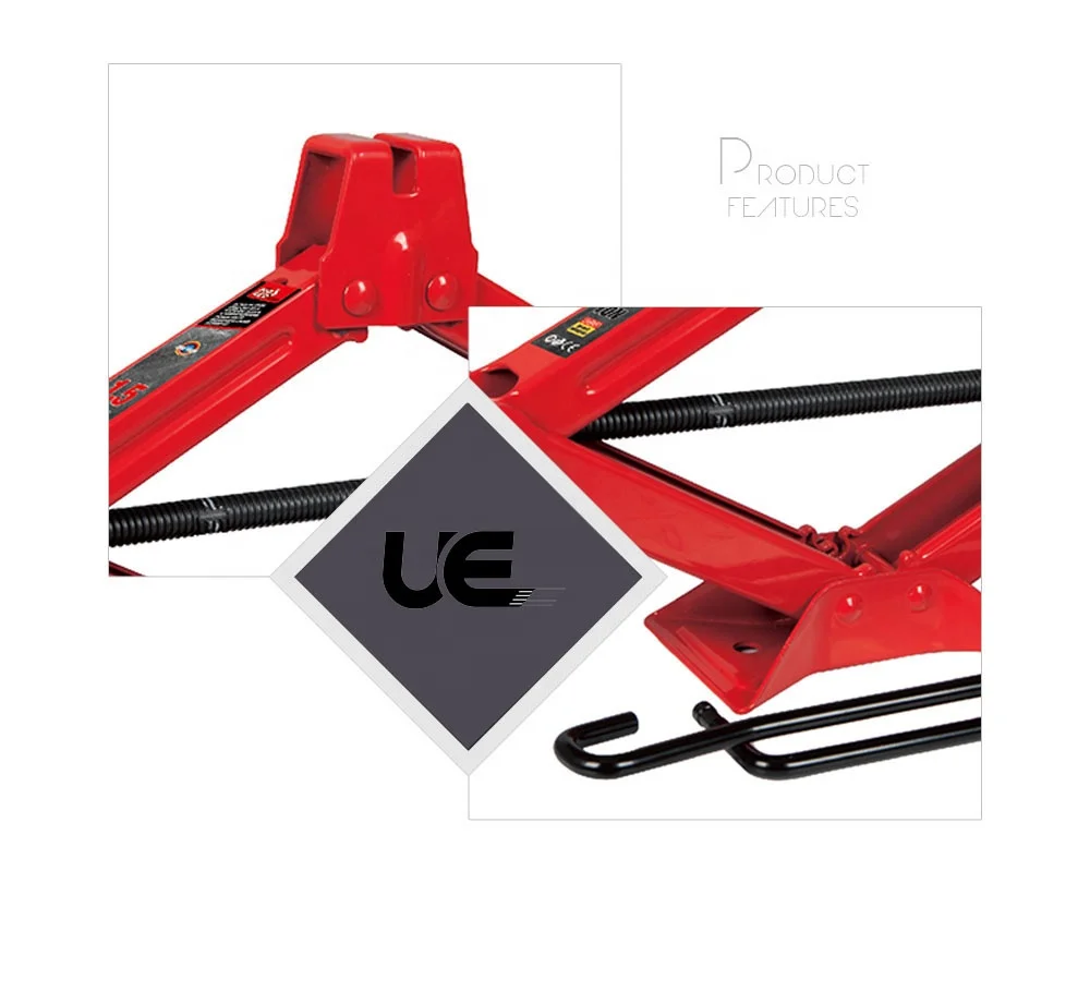 1,5 тонн ножничный домкрат Авто Ремонт инструмента 1,5 T мини портативный ручной ножничный домкрат UE-T10152-GS