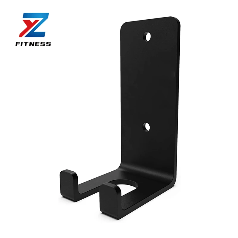 Wall Mounted Single Barbell Storage Rack Hanging Bar Holder Vertical Barbell Rack for Home Gym