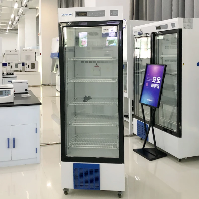 Biobase лабораторная медицинская морозильная камера 356L, 4 градуса, холодильник для кровяного банка для больницы