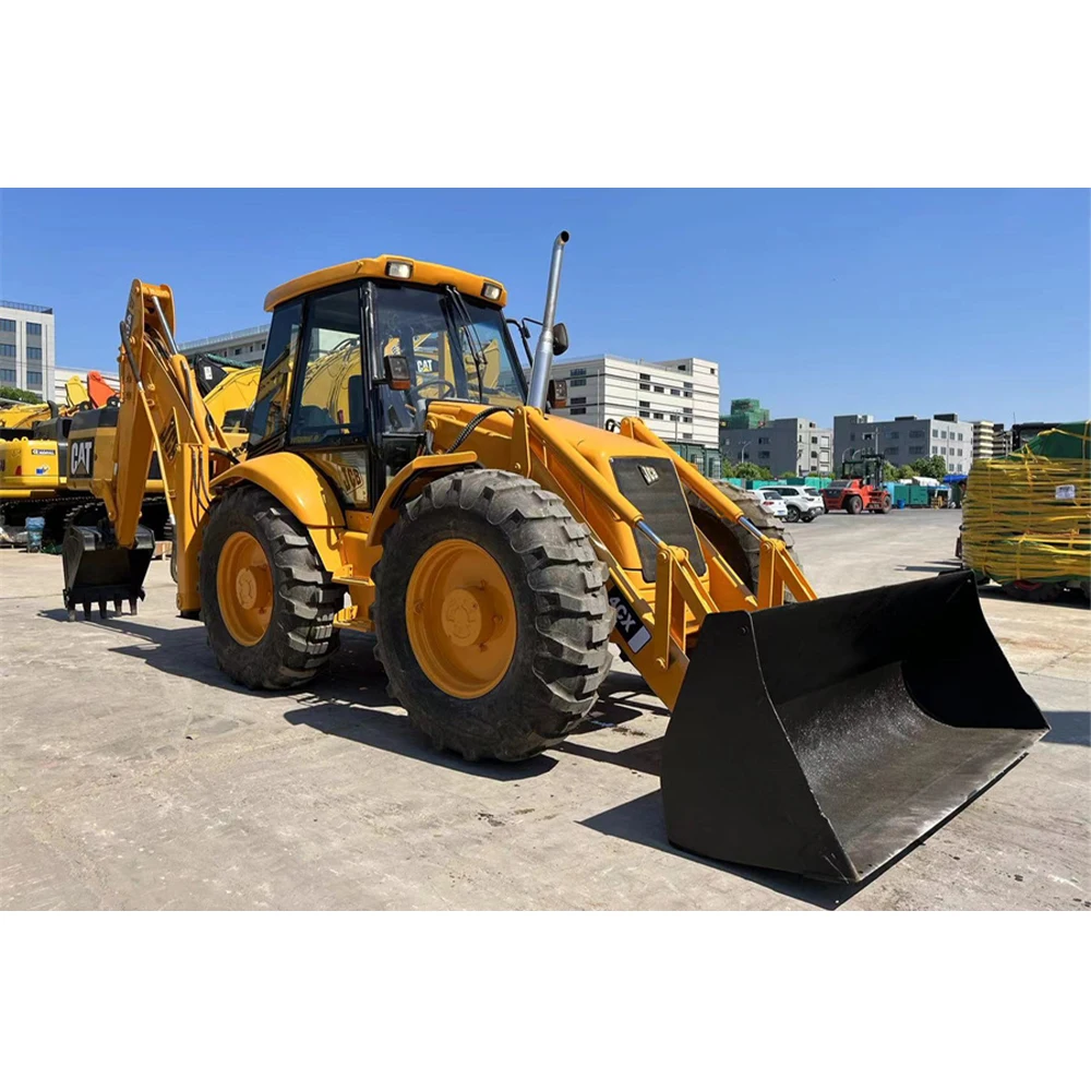 Used Backhoe Loader Earth-Moving Construction Machine JCB 3CX 4CX Mini Wheel Used Backhoe Loader