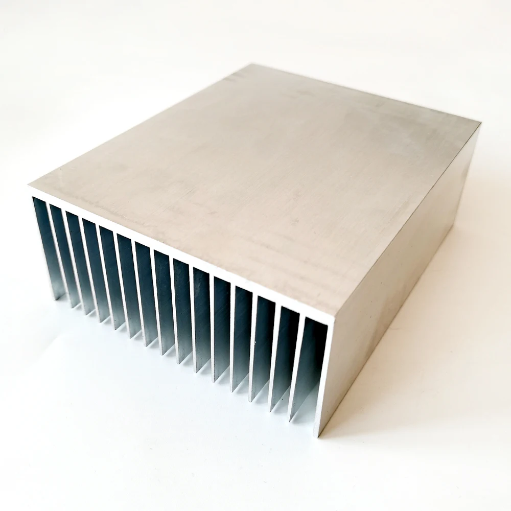 Factory price aluminum alloy 6063 T extrusion heatsink 120(W)*55(H)*150(L)mm