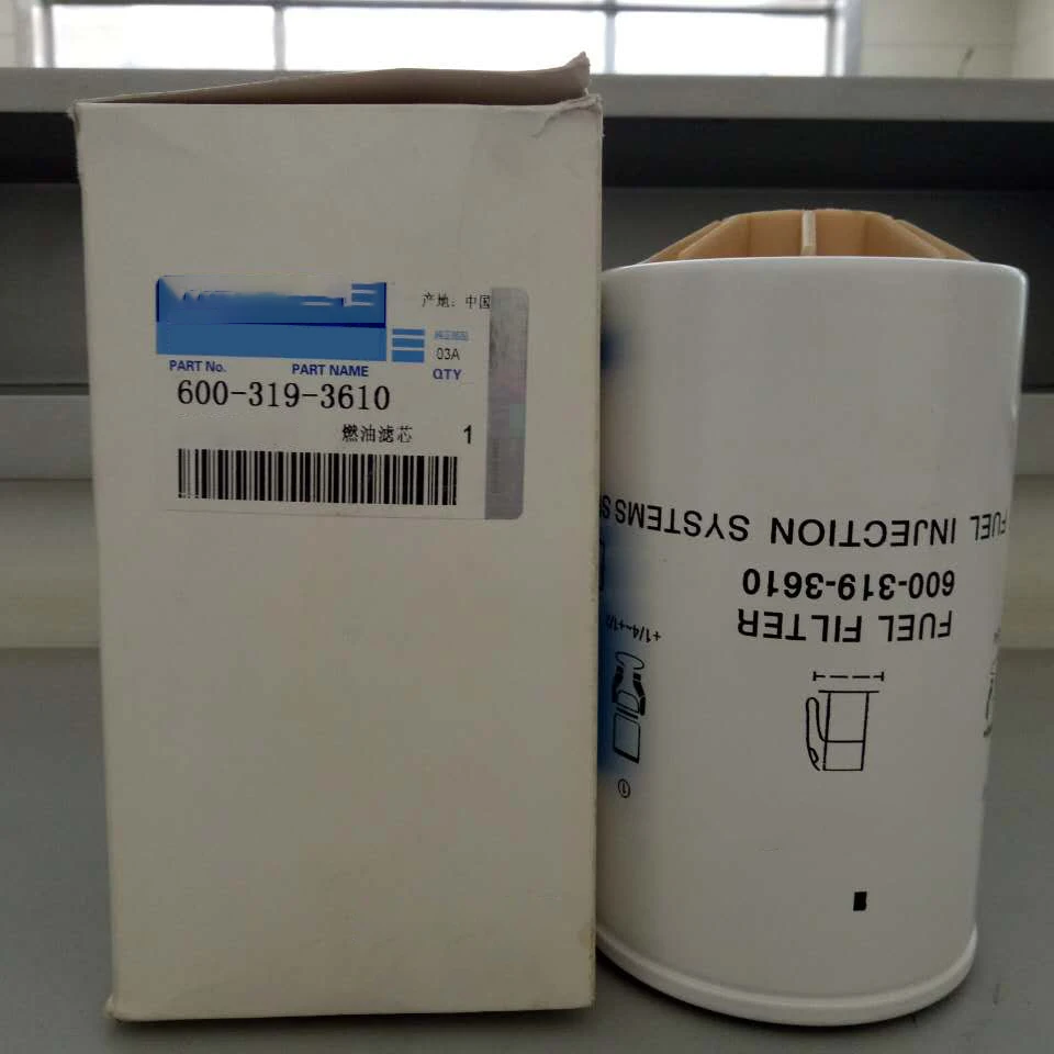 
Excavator Fuel water separator replace parts filter 600-319-3610 for PC200-8 PC200 210 