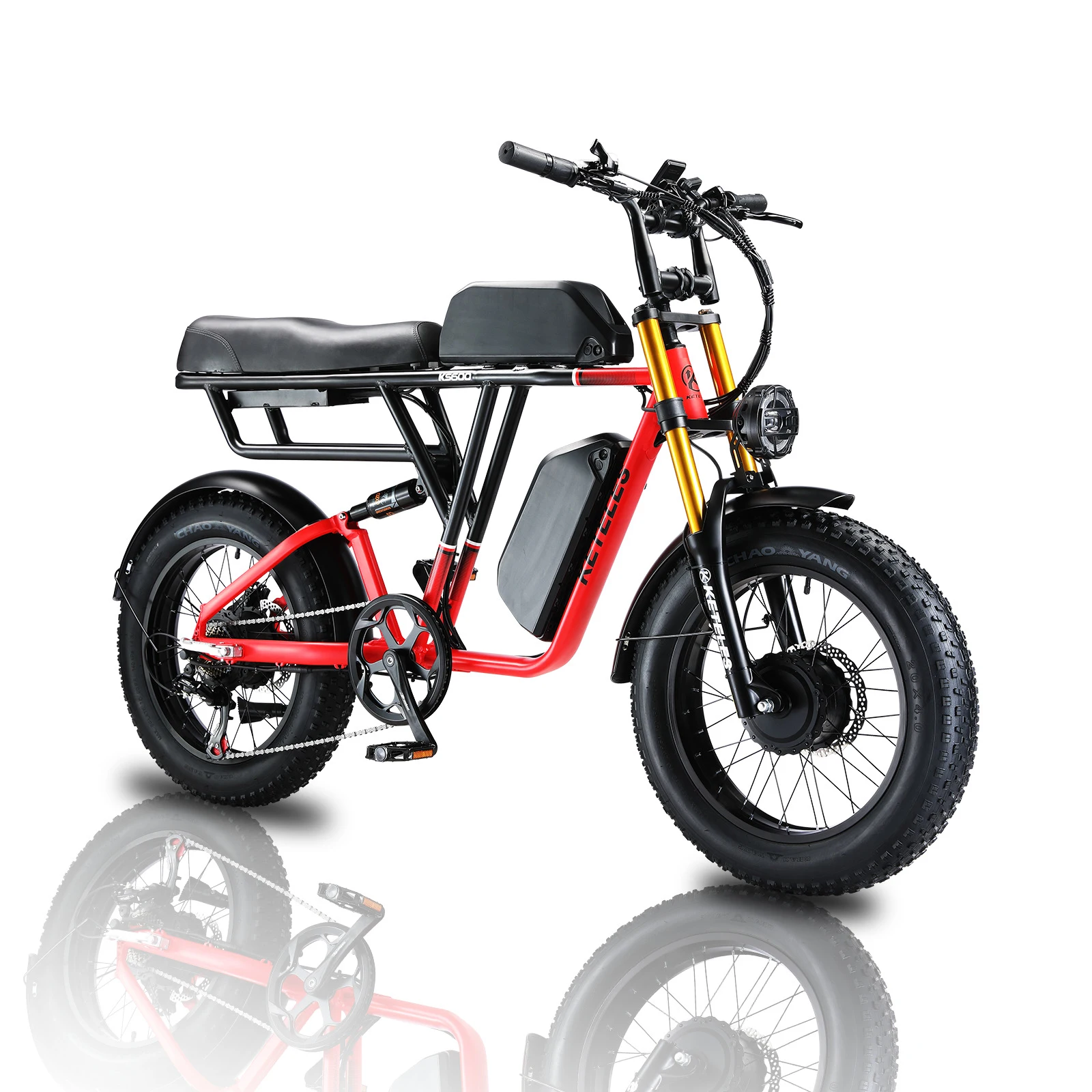 EU Warehouse High Quality snow 2000w Dual suspension fork Mountain Electric Bicycle 48V Fat Tire Electric Bike