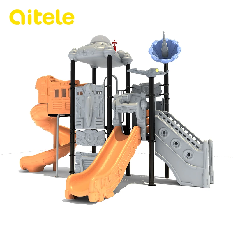 Customized Interstellar Craft Commercial Kids Outdoor Playground Equipment