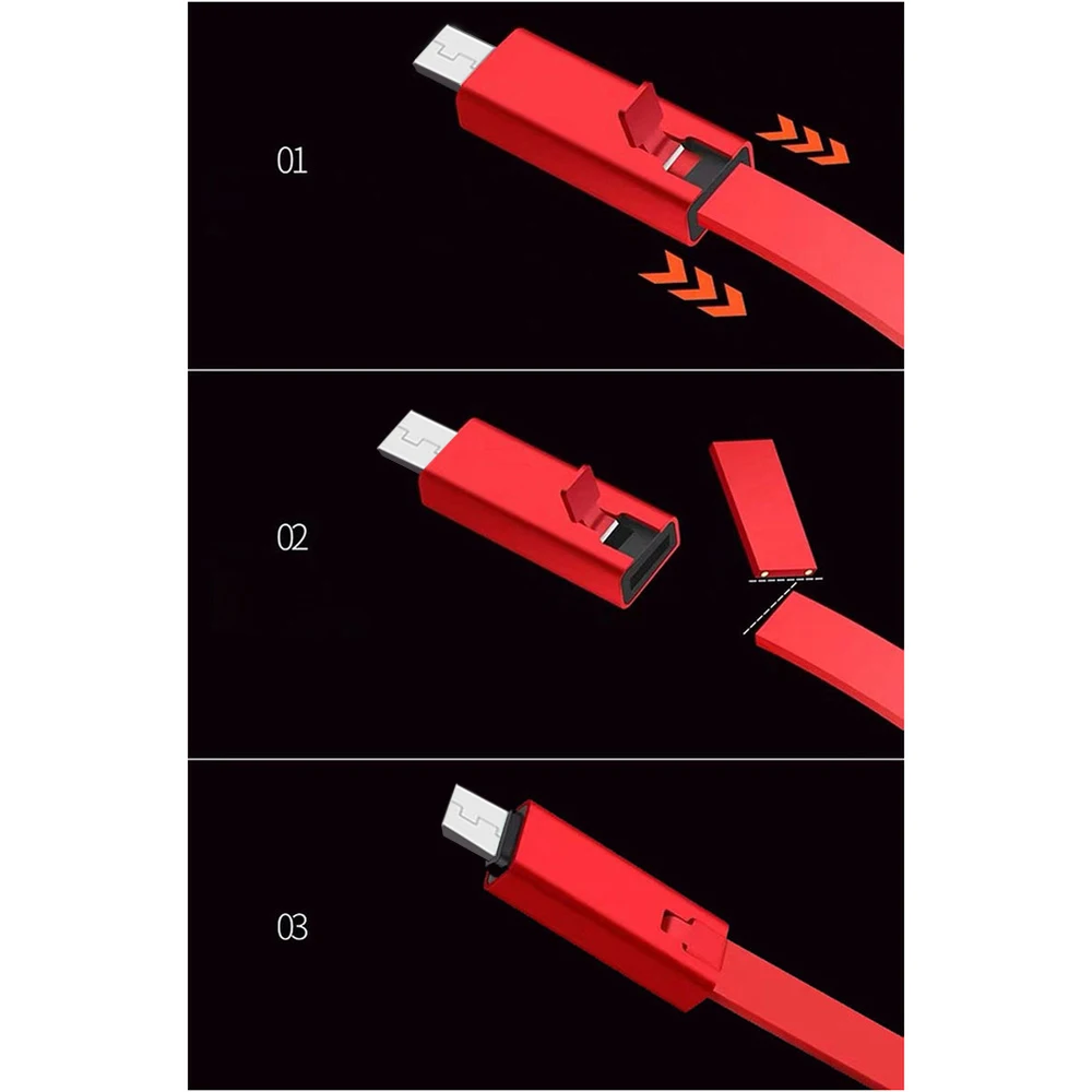 Ремонтный USB-кабель для синхронизации данных 3A шнур быстрой зарядки кабель ремонта переработка возобновляемый зарядный адаптер Xiaomi