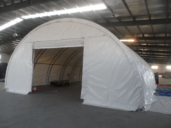 China Manufacture 30 x 40 Fabric Canvas Dome Shelter-Storage Shelter And Tent Shelter Double Truss Buildings 3040 storage tent