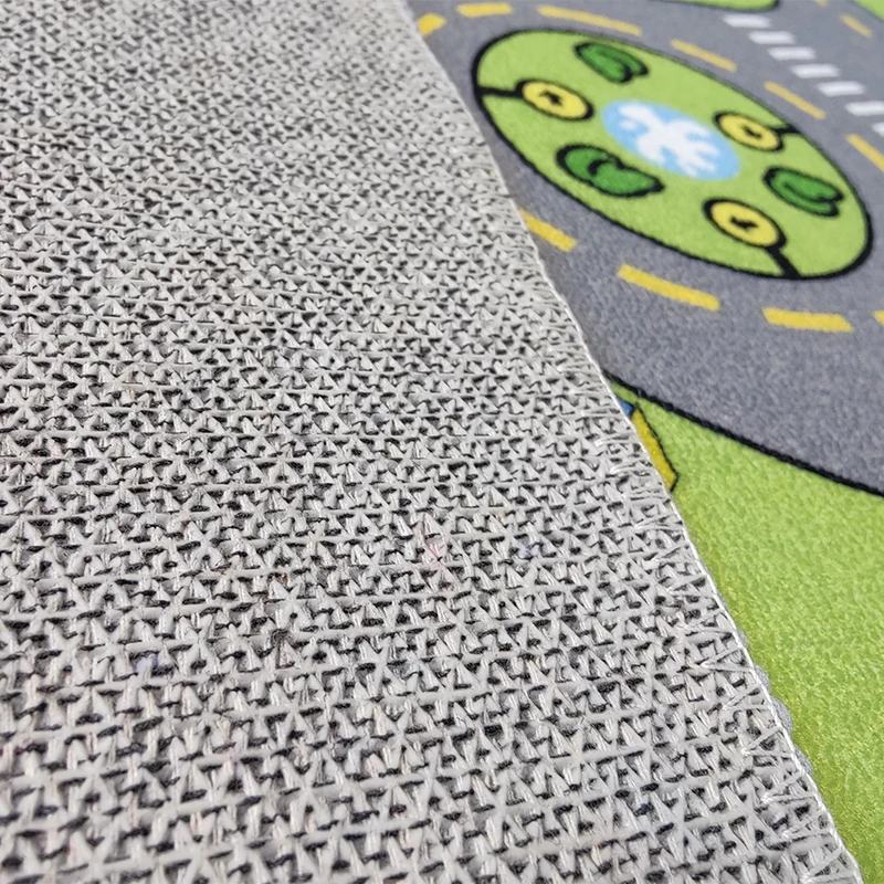 3d area rugs floor mat carpet kid rug Children Educational Road Traffic playmat city life rugs kids classrooms Loop pile carpet