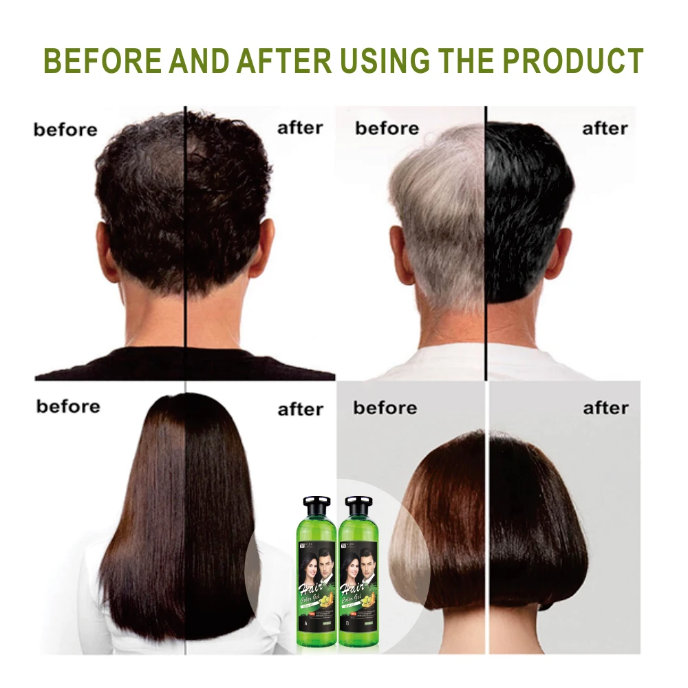Super wash Black hair dye gel for permanent natural black hair color dye fast cover white/gray hair for man