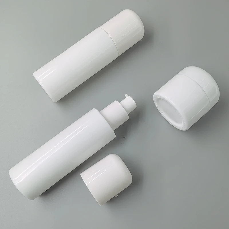 100ml 120ml Ceramic Lotion Bottle with dispenser for lotion Ceramic Jar 60g