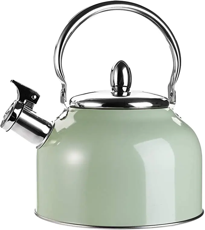 0.5L чайник со свистком из нержавеющей стали Электрический бутылка чай горшок