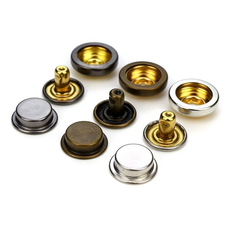 Высококачественное плоское круглое пружинное кольцо на платформе, 4 части 503, застежка на кнопках, кнопка для одежды, пальто для одежды