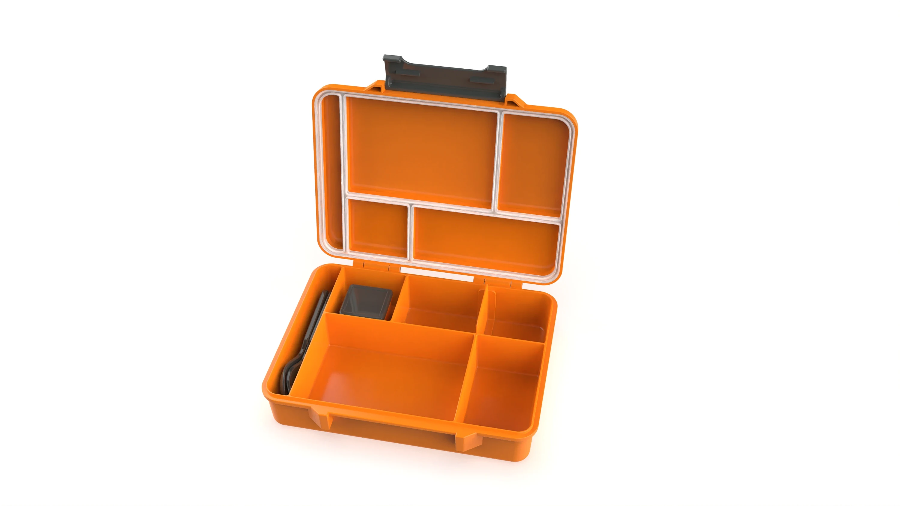 AOHEA new kid bpa free pp compartments Microwaveable bento container isolated food bento box bento box meal prep