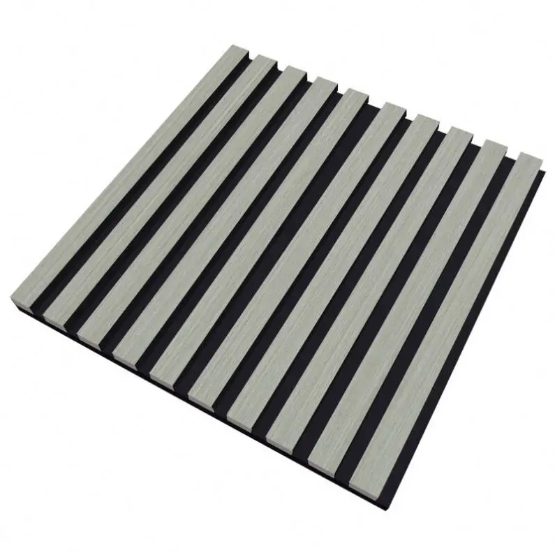 self adhesive soundproof 100 sq m Akupanel Oak Akoestische Panelen 60Cm Polyester Wood Wall Panel Sheet Acoustic Panel