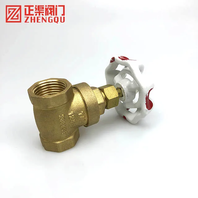 Leakage prevention preservative brass gate valve switch valve DN40 DN50