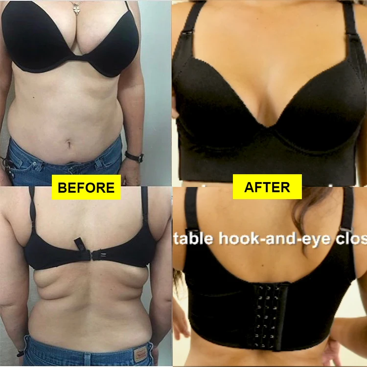 wholesale New Arrival Plus Size Push Up Bra Seamless Back Fat Control Shapewear Wireless Women Bra