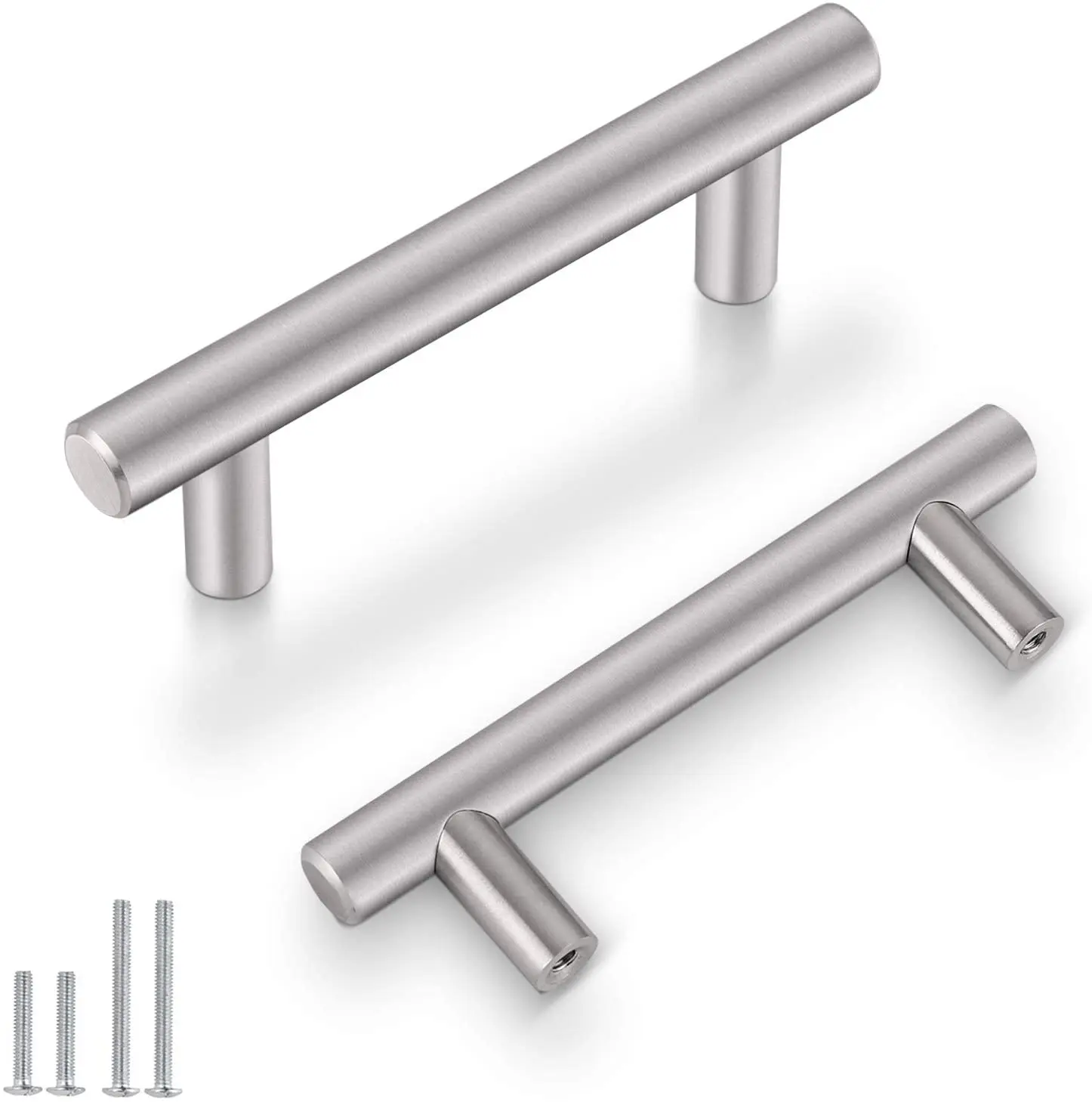 Gold T Bar Handles Aluminum Kitchen Cupboard Cabinet Door Knob Drawer Pull