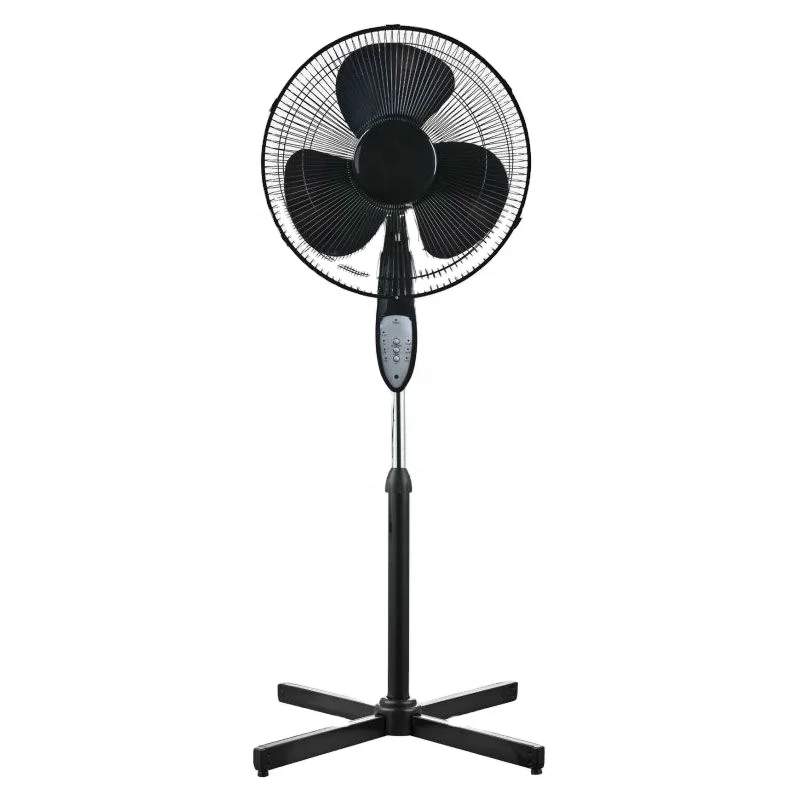 16 inch universal silent plastic strong power air cool electric smart pedestal stand fan with remote control