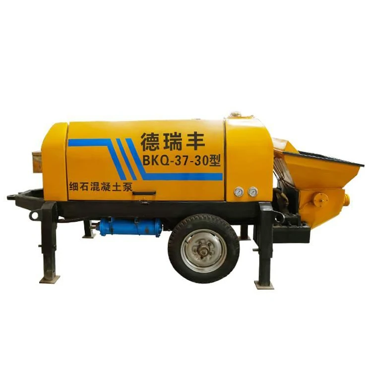 Good Quality Conveying Pump Aggregate Portable Small Diesel Concrete Pump