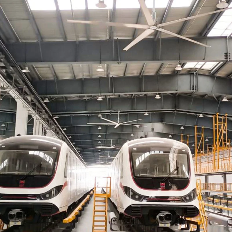 24FT HVLS Energy Saving Industrial Ceiling Fan modern indoor/outdoor industrial fans